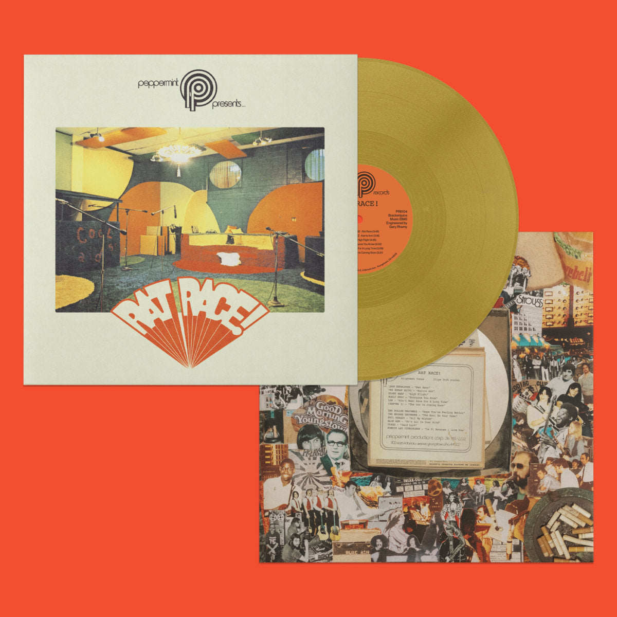 Peppermint Presents...RAT RACE! - LP (Limited "Straight to GOLD!" Vinyl)