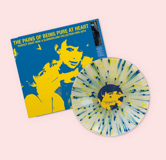 The Pains of Being Pure at Heart - Perfect Right Now: A Slumberland Collection 2008-2010 - LP (Clear Yellow & Blue Splatter Vinyl)
