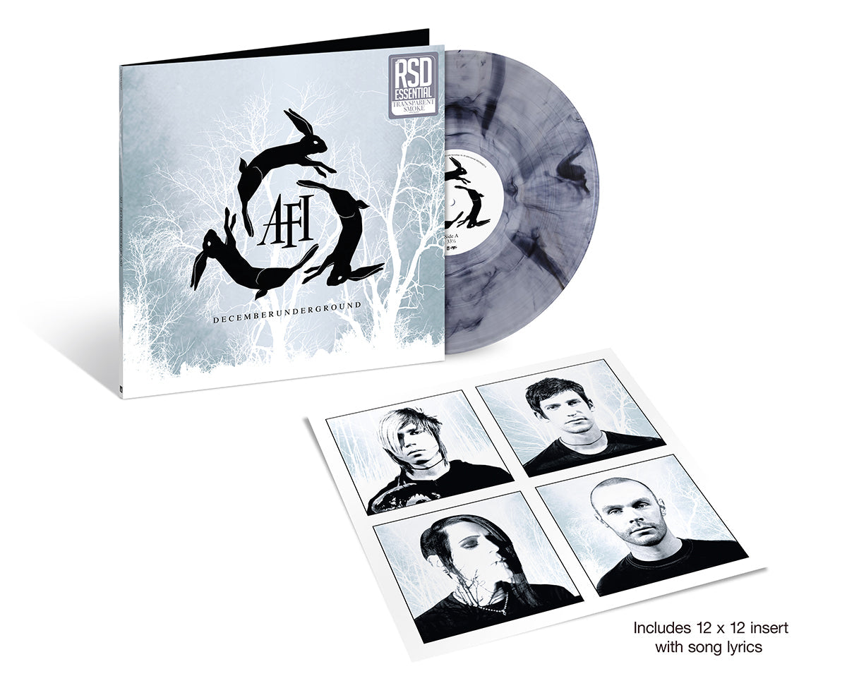 (Pre-Order Available 6/19/2026) AFI - Decemberunderground - LP (RSD Essentials Tranparent Smoke Vinyl)