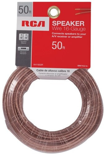 RCA 16 Gauge Speaker Wire - 50 FT - AH1650R