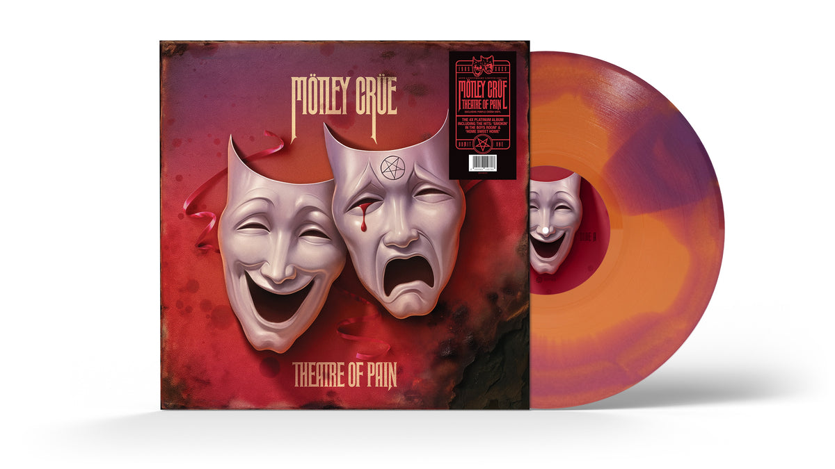 Mötley Crüe – Theatre of Pain - LP (Indie Exclusive, 40th Anniversary Purple Crush Vinyl)