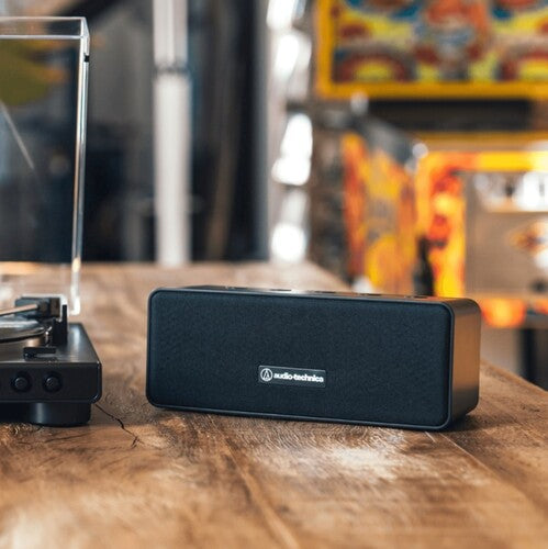Audio Technica AT-SP65XBT Bluetooth Wireless Portable Speaker (Black)