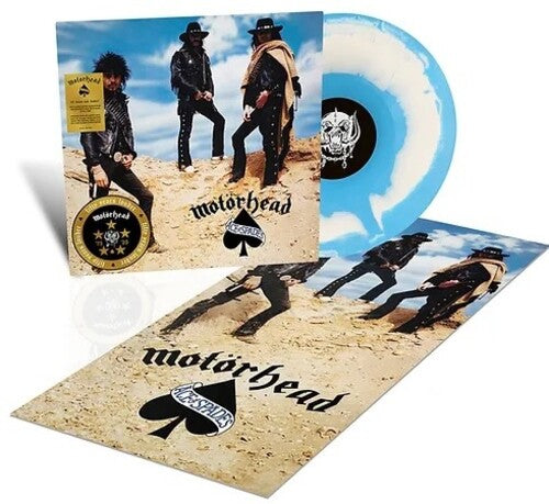 Motorhead - Ace Of Spades - LP (Blue & White Vinyl, Half-Speed Mastered, 50th Anniversary Edition)