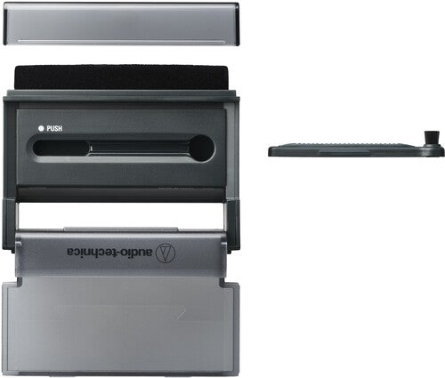 Audio Technica AT6028 Record & Stylus Cleaning Tools With Record Cover Stand Black