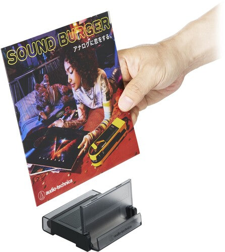 Audio Technica AT6028 Record & Stylus Cleaning Tools With Record Cover Stand Black