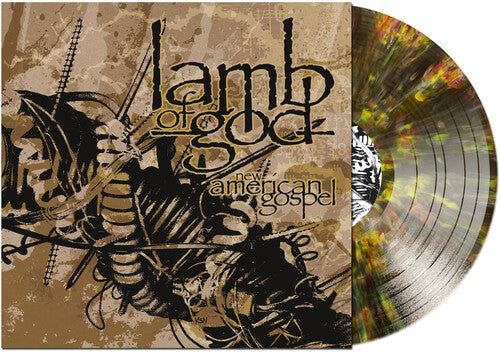 Lamb of God - New American Gospel - LP (Black, White & Gold Splatter Vinyl)