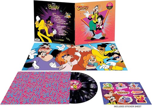 A Goofy Movie (Original Motion Picture Soundtrack) - LP (White Splatter Vinyl, Stickers)