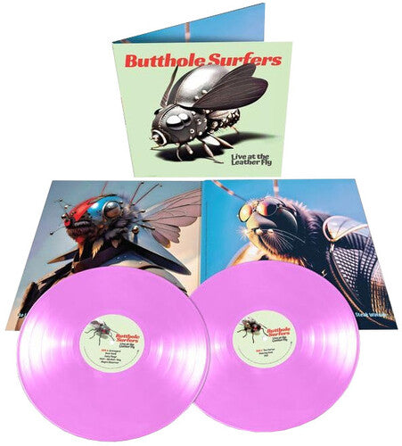 The Butthole Surfers -  Live At The Leather Fly - 2LP (Clear Pink Vinyl)