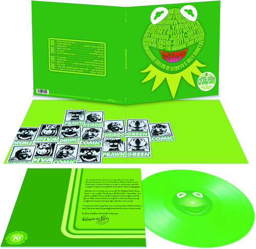 Various Artists - Muppets: The Green Album - LP (Green Vinyl)