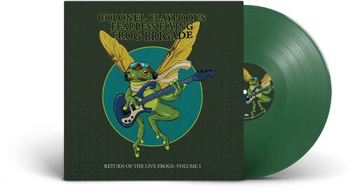 Les Claypool’s Fearless Flying Frog Brigade - Return of the Live Frogs: Volume 1 - LP (Green Vinyl)