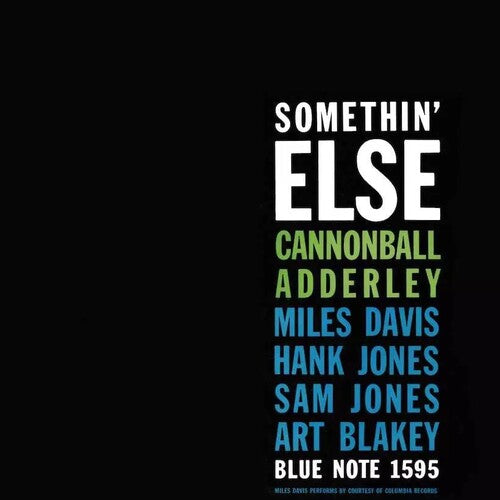 Cannonball Adderley - Somethin' Else - LP (Blue Note Essential Series)
