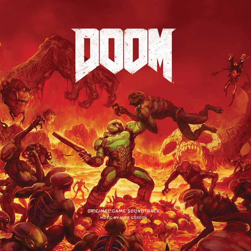 Mick Gordon - DOOM (Original Game Soundtrack) - 2LP (Red Vinyl)