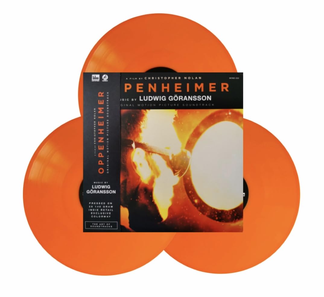 Ludwig Göransson - Oppenheimer Original Motion Picture Soundtrack - 3LP (Indie Exclusive Orange Vinyl)