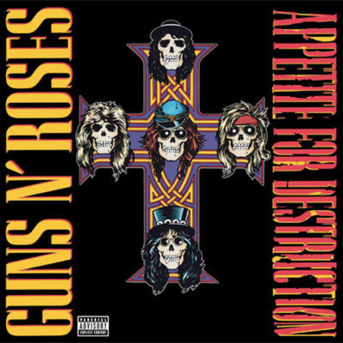 Guns N' Roses - Appetite for Destruction - LP (180 Gram Vinyl, Reissue)