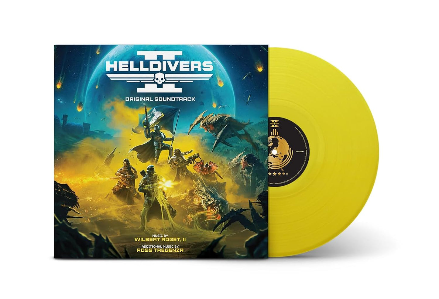 Helldivers 2 (Original Soundtrack) - Wilbert Roget II - LP (Yellow Vinyl)