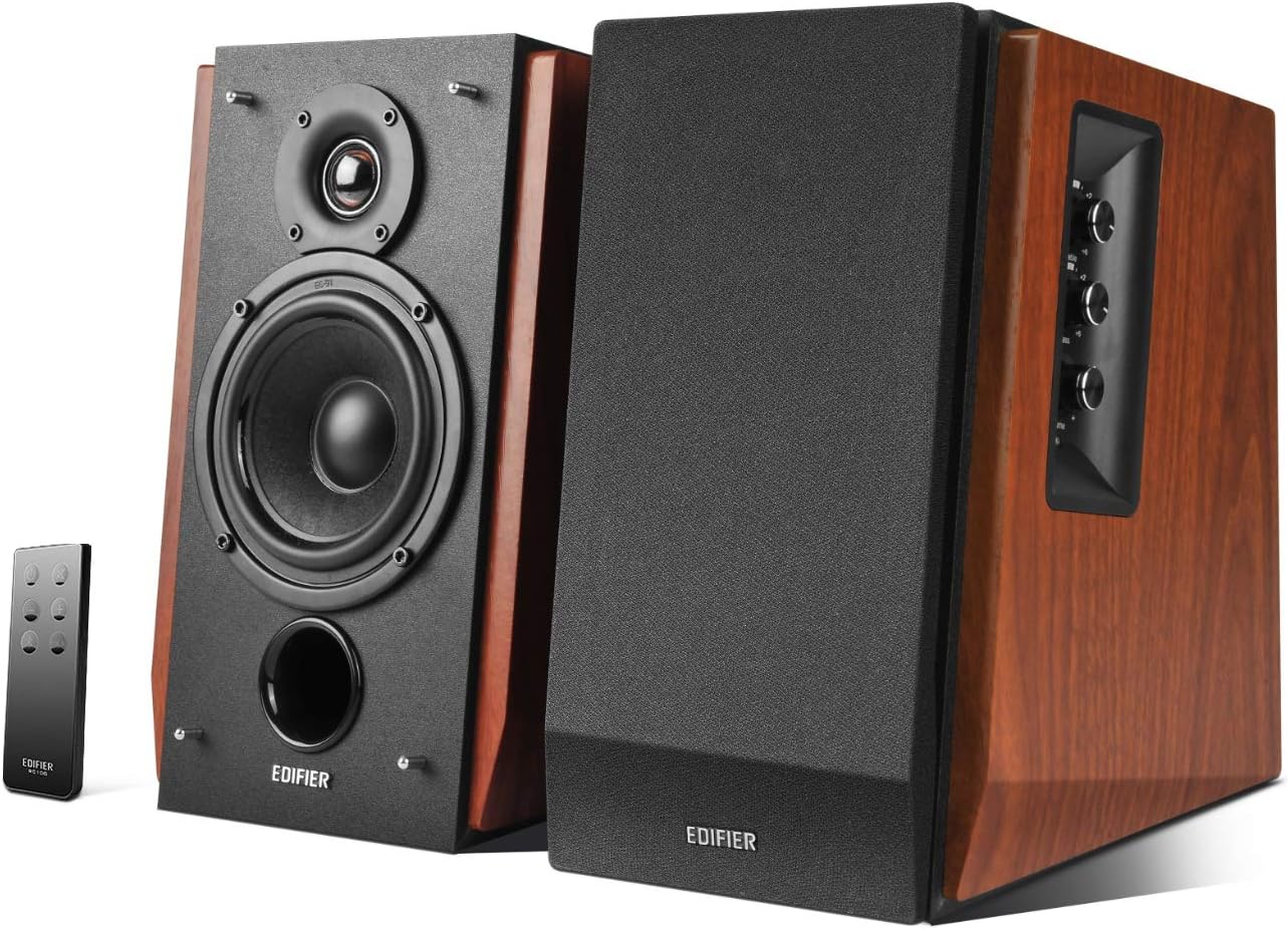 Edifier - R1700BTs - All-in-one Bluetooth Bookshelf Speakers (66 Watts)