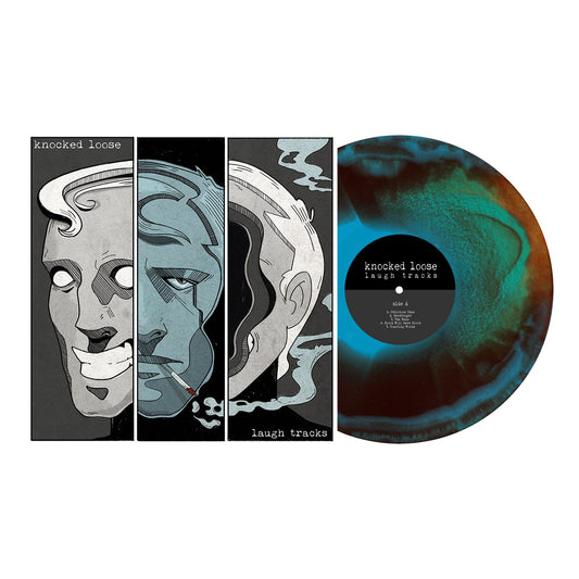 Knocked Loose - Laugh Tracks - LP (Blue, Red & Yellow Aside/Bside Colored Vinyl)