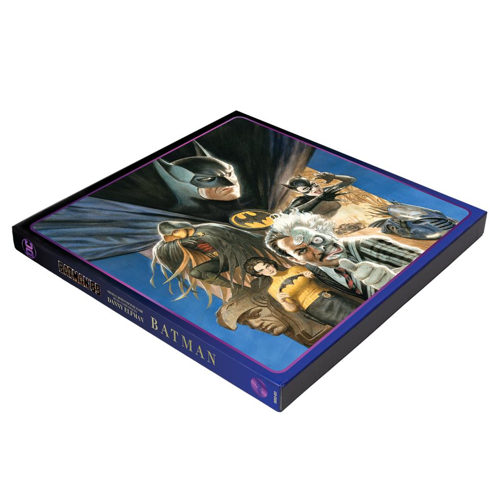 Danny Elfman - Batman ‘89 (Original Motion Picture Score LP & Graphic Novel Box Set) - (Batwing Vinyl)