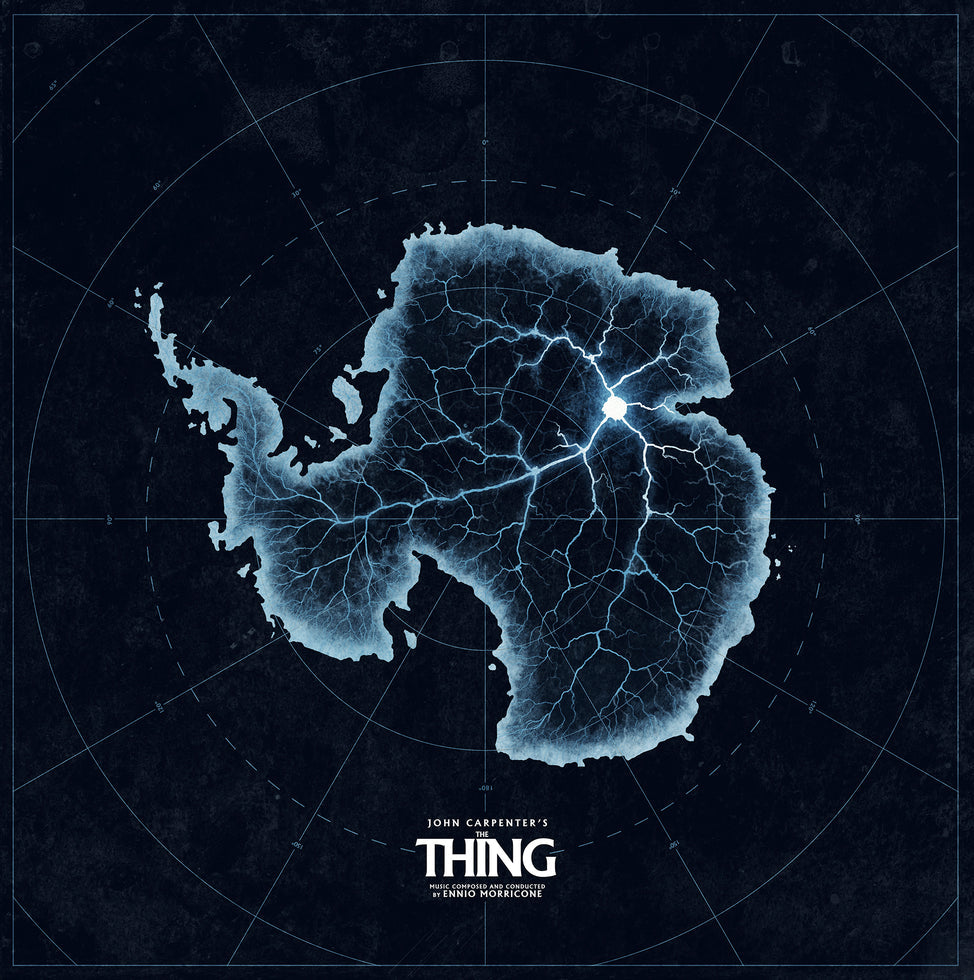 John Carpenter - The Thing (Original Motion Picture Soundtrack) - LP ("Trapped Under Ice" Colored Vinyl)