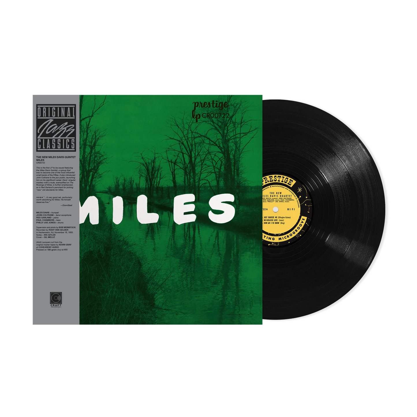 The New Miles Davis Quintet - Miles - LP (Original Jazz Classics Series, 180g Vinyl)