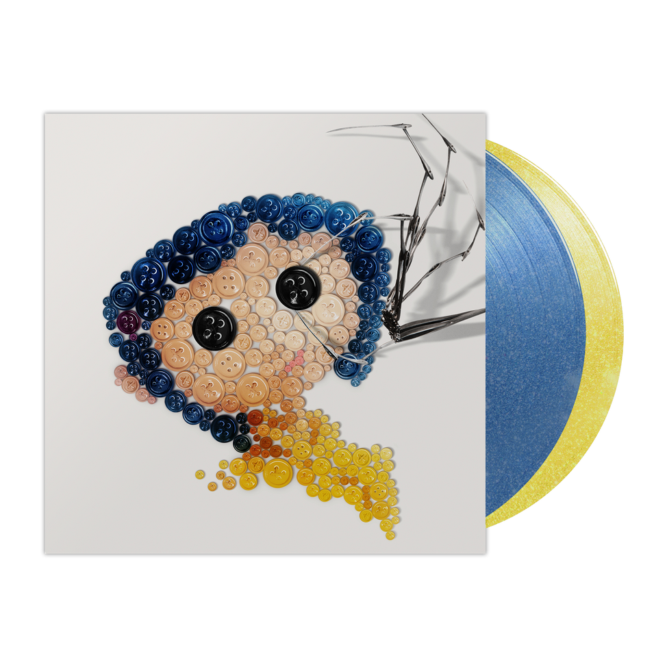 Bruno Coulais - Coraline (15th Anniversary Edition) - 2LP (Glitter Blue & Yellow Vinyl)