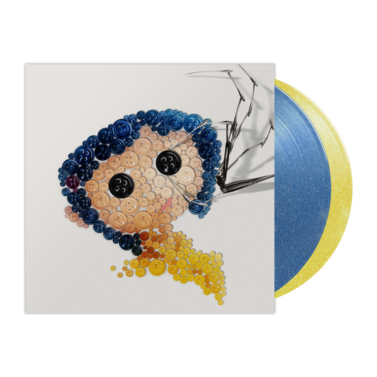 Bruno Coulais - Coraline (15th Anniversary Edition) - 2LP (Glitter Blue & Yellow Vinyl)