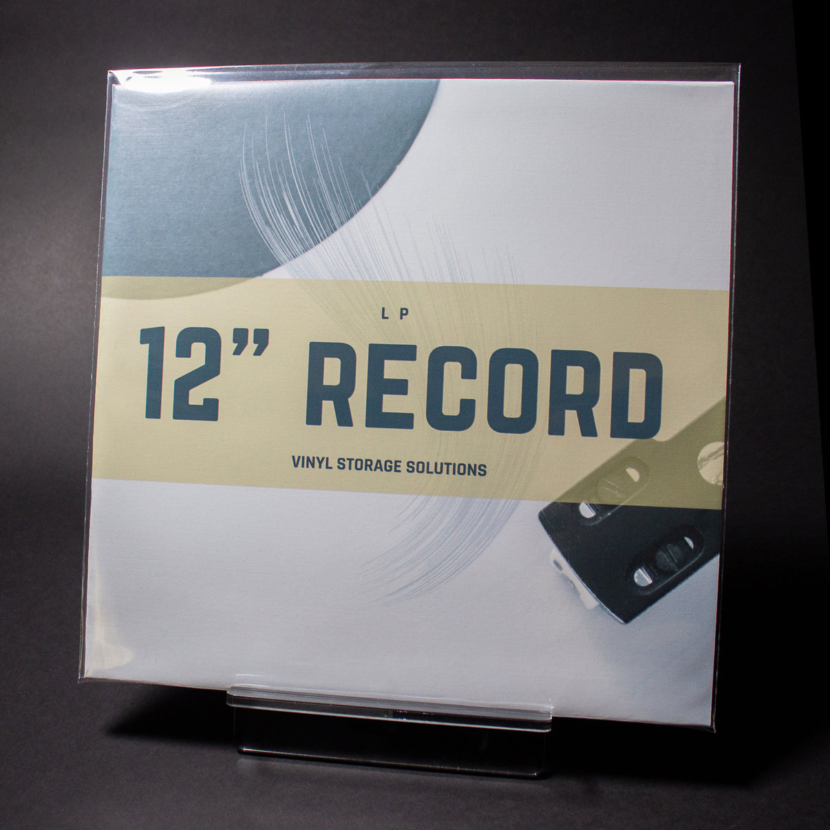 Vinyl Storage Solutions - 12" Dual Pocket Outer Sleeves w/ One Flap - 4mil (25 pack)