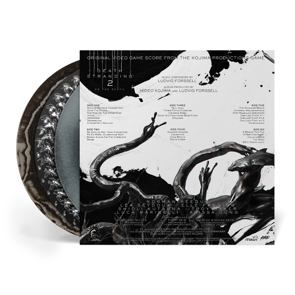 Ludvig Forssell - Death Stranding 2: On The Beach - 3LP (Swirl Vinyl & Zoetrope)