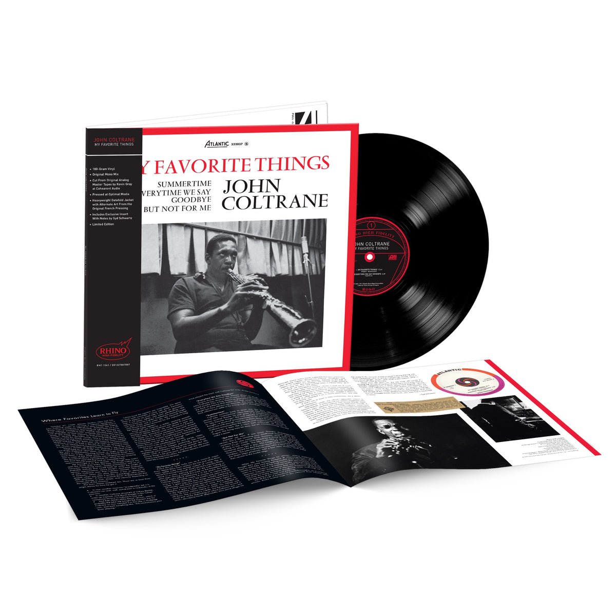 John Coltrane - My Favorite Things - LP (Mono, Rhino Hi Fidelity, 180 Gram Vinyl)