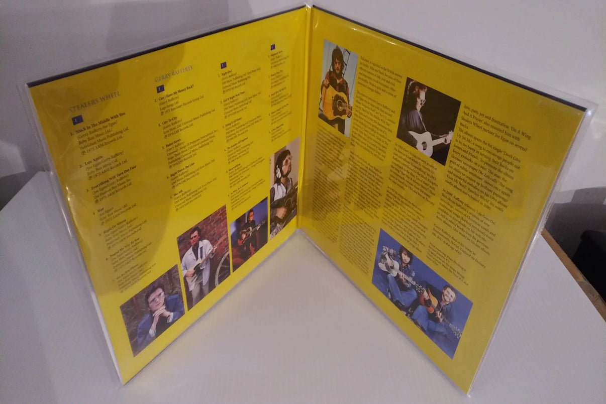 Vinyl Storage Solutions - 12" Gatefold Outer Sleeves w/ Two Flaps - 4mil (10 pack)