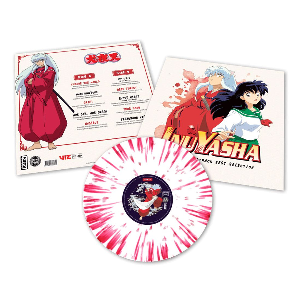 InuYasha - InuYasha Original Soundtrack (Best Selection) - LP (Red Splatter Vinyl)
