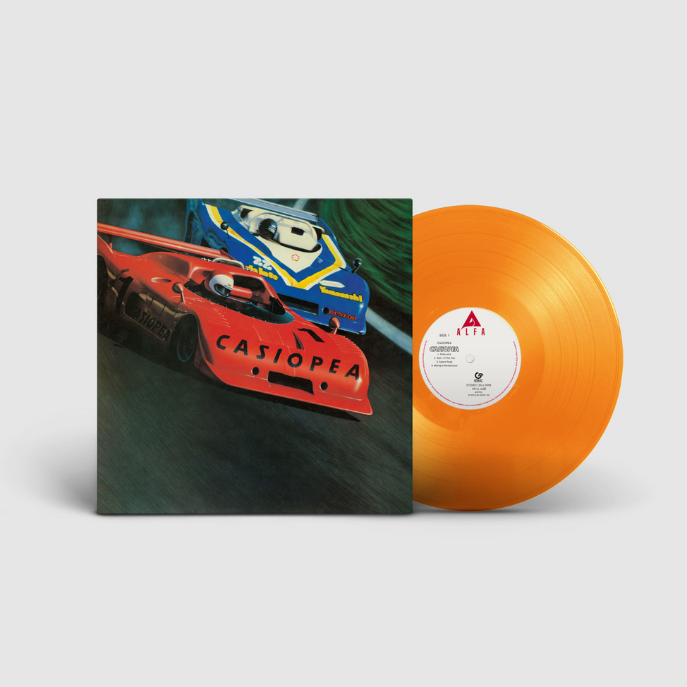 CASIOPEA - CASIOPEA - LP (Tranparent Orange Vinyl, Japanese Import, OBI)