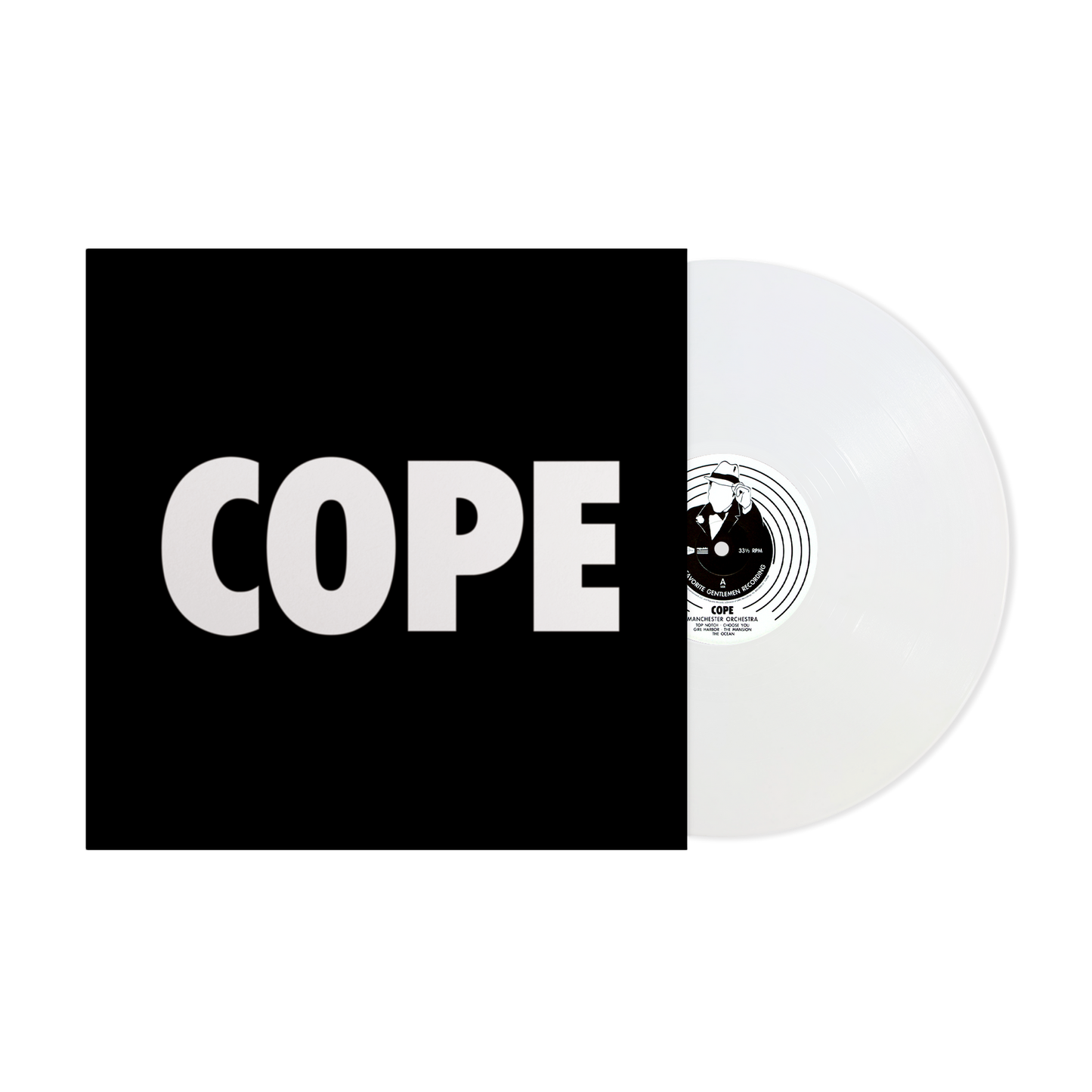 Manchester Orchestra - Cope (10th Anniversary Edition) - LP (Limited Edition, Colored White Vinyl, Anniversary Edition)