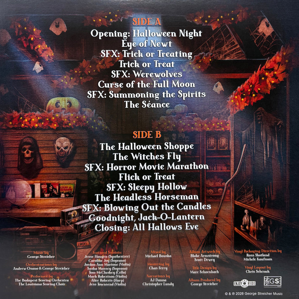 George Streicher - Music for Halloween Night - LP (LITA Exclusive Variant)