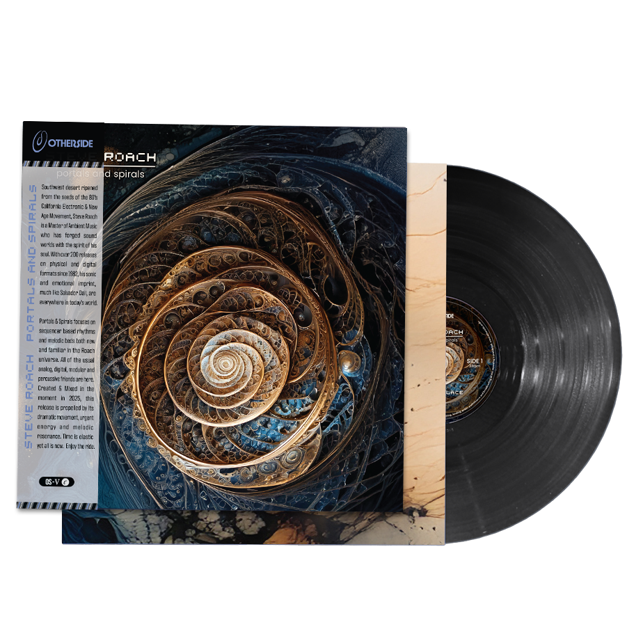 Steve Roach -Portals and Spirals - LP (Limited Edition, Numbered)