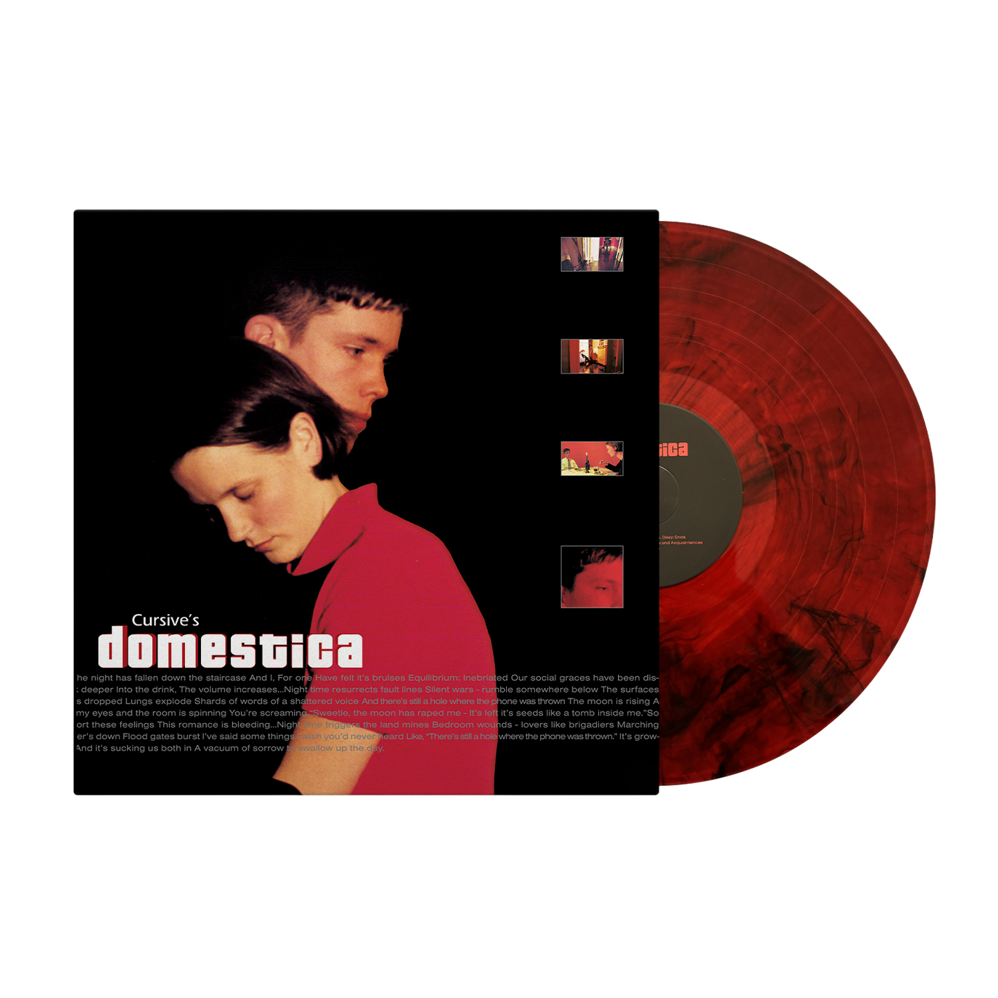 Cursive - Domestica - LP (Red Smoke Vinyl)