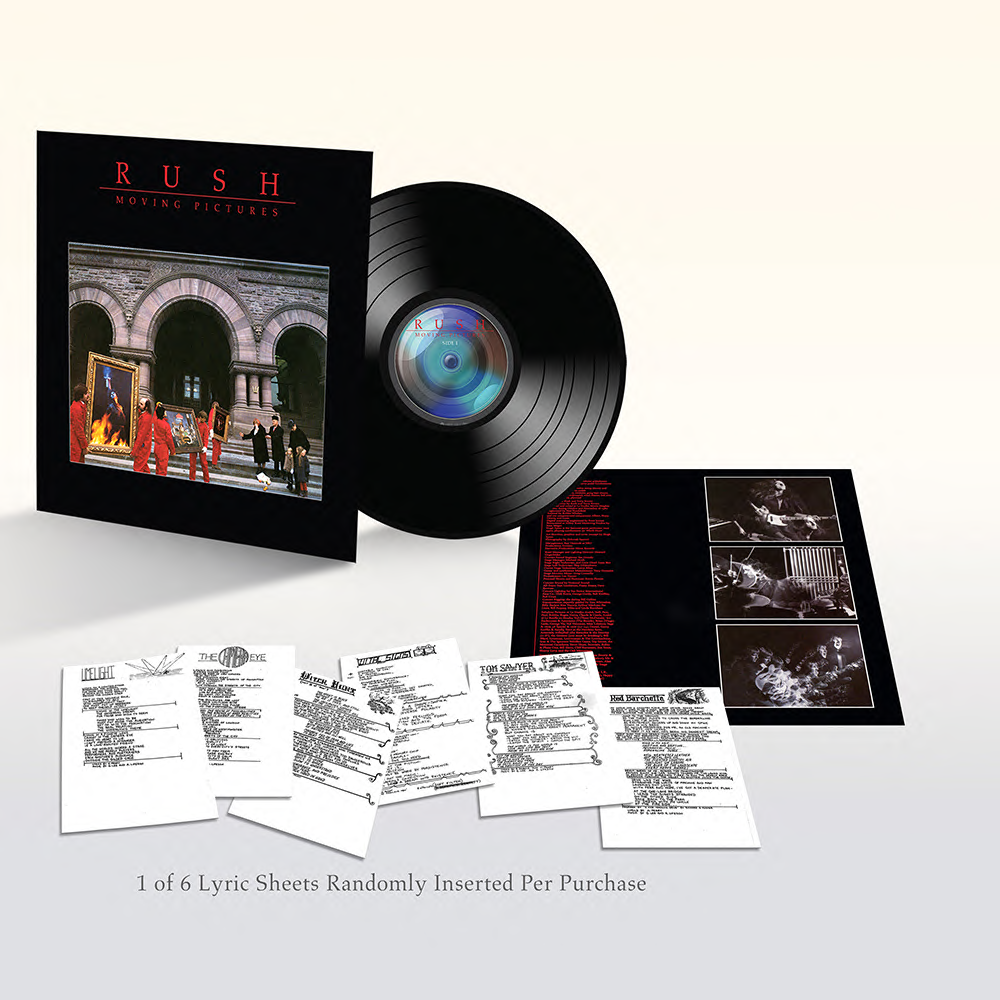 Rush - Moving Pictures - LP (180 Gram Vinyl, Half-Speed Mastered, Gatefold Tip-On Jacket)