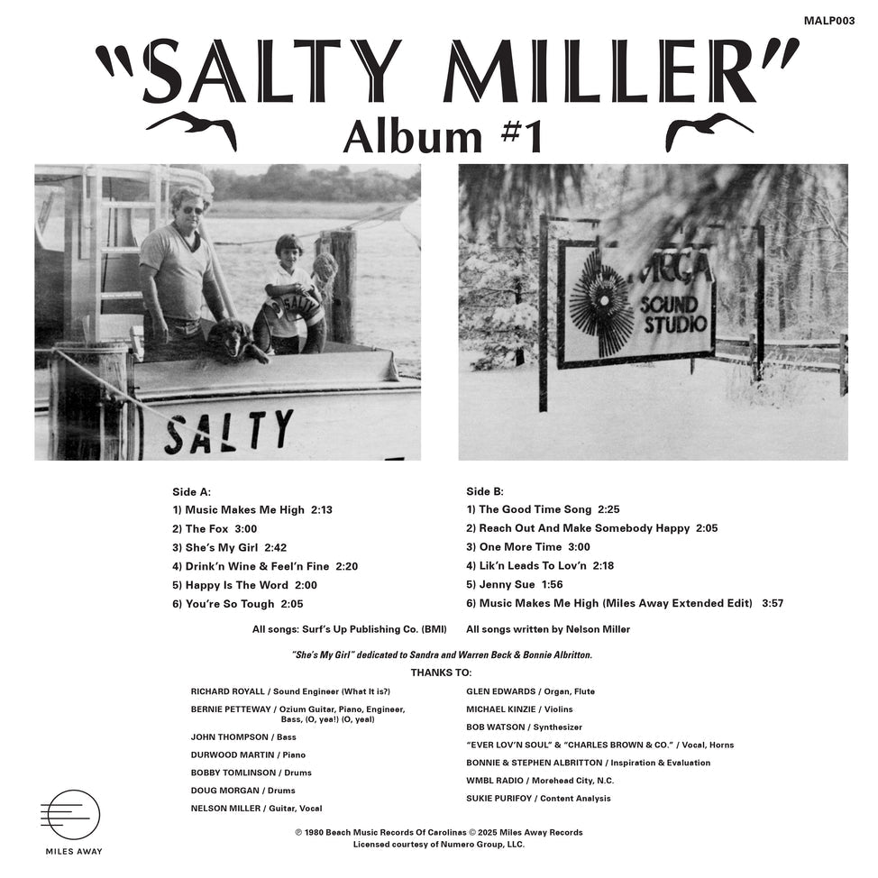 Salty Miller - Album #1 - LP Vinyl