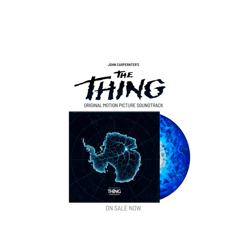 John Carpenter - The Thing (Original Motion Picture Soundtrack) - LP ("Trapped Under Ice" Colored Vinyl)
