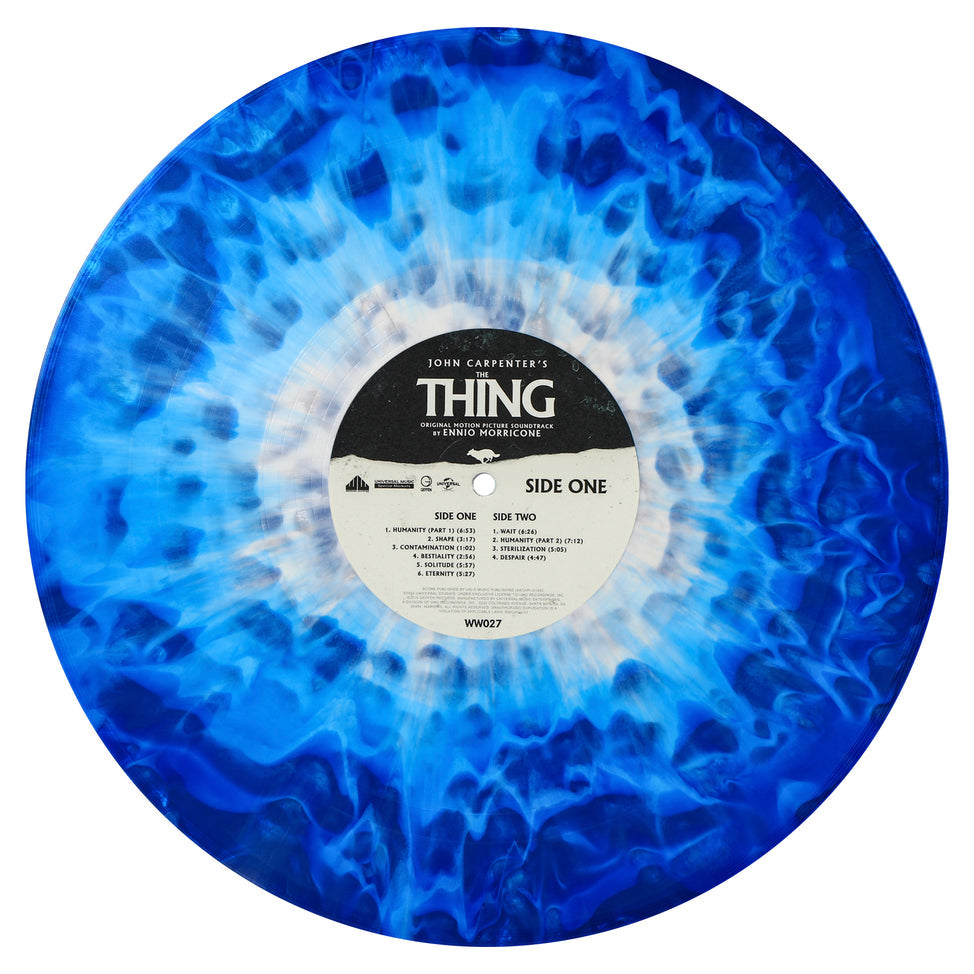 John Carpenter - The Thing (Original Motion Picture Soundtrack) - LP ("Trapped Under Ice" Colored Vinyl)