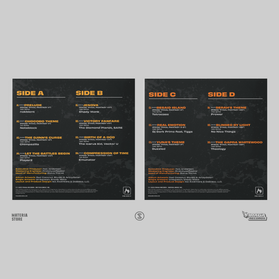 PrototypeRaptor - VGM Essentials: FINAL FANTASY - 2LP (Vinyl)