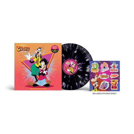 A Goofy Movie (Original Motion Picture Soundtrack) - LP (White Splatter Vinyl, Stickers)