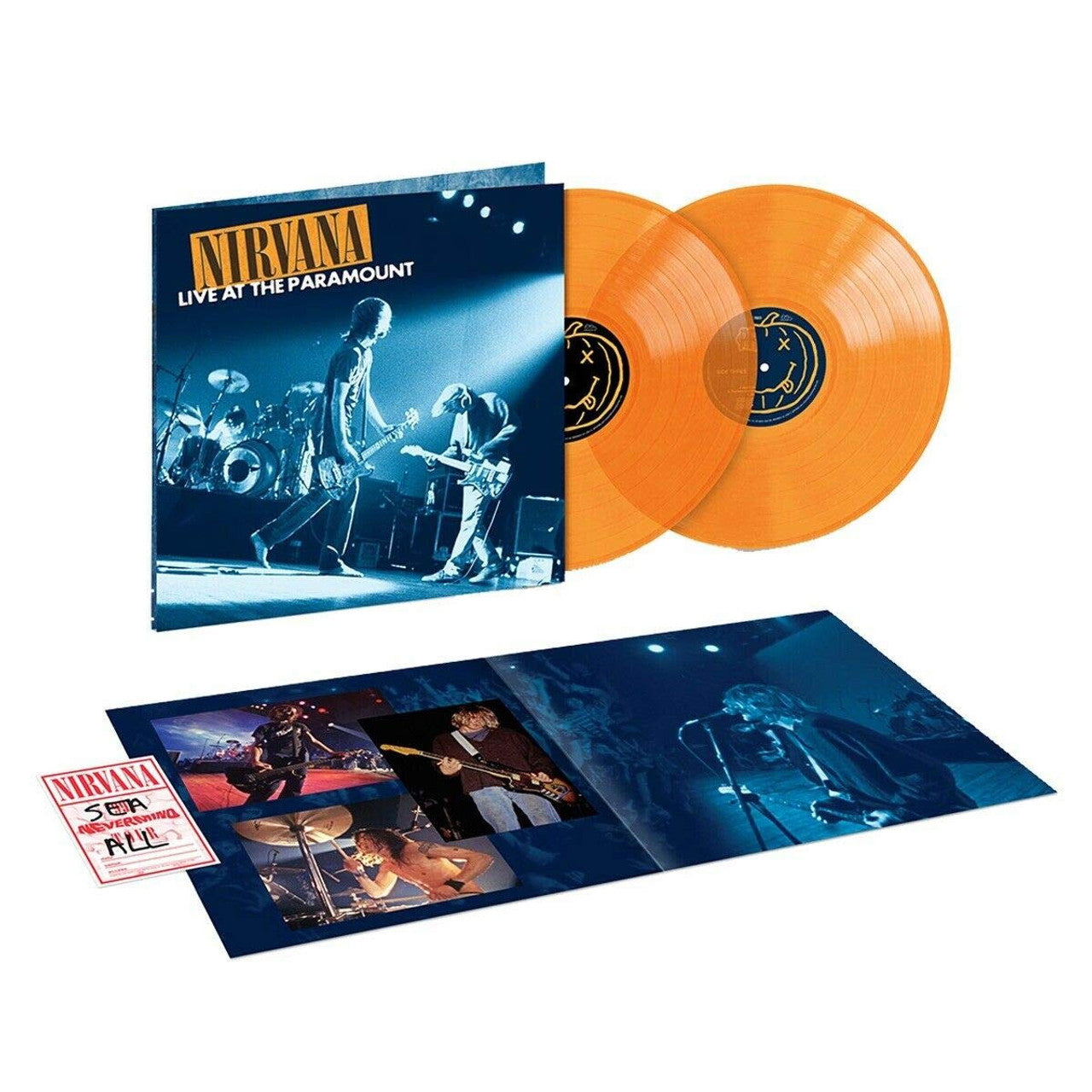 Nirvana - Live At The Paramount (Transparent Orange Vinyl) - LP