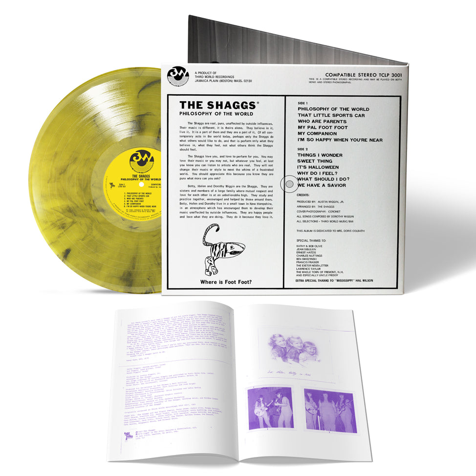 The Shaggs - Philosophy Of The World - LP (Yellow Smoke Vinyl)