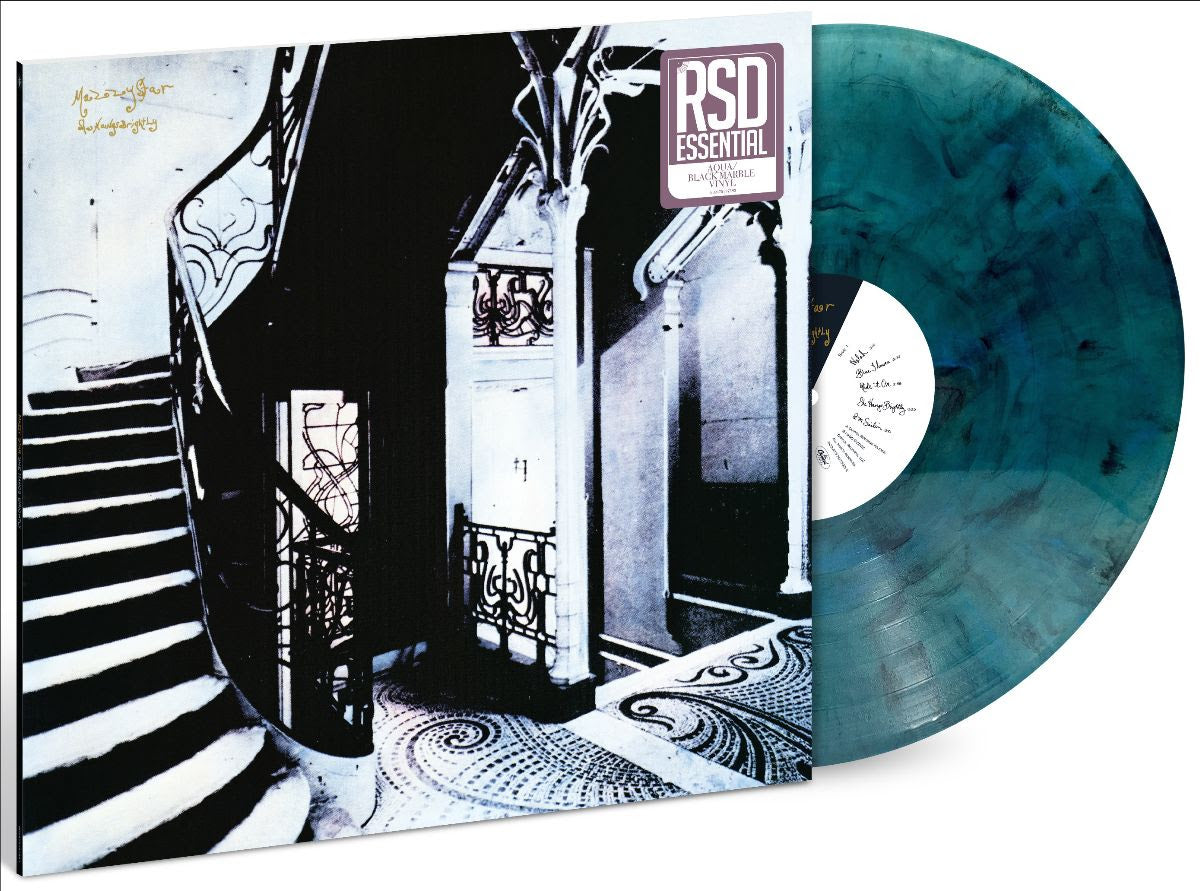 Mazzy Star - She Hangs Brightly - LP (Indie Exclusive, RSD Essentials Aqua & Black Marble Vinyl)