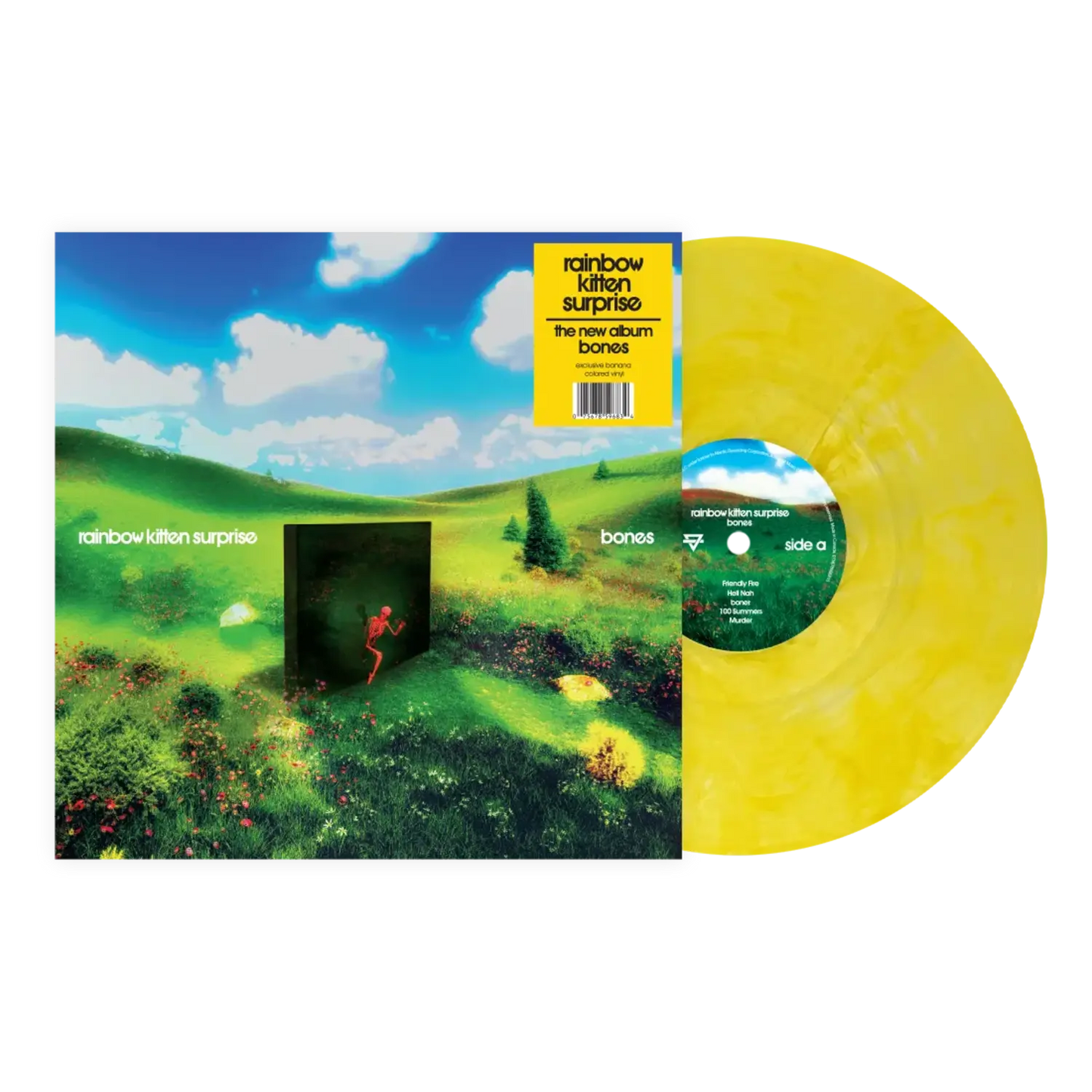 Rainbow Kitten Surprise - Bones - LP (Indie Exclusive Banana Vinyl)