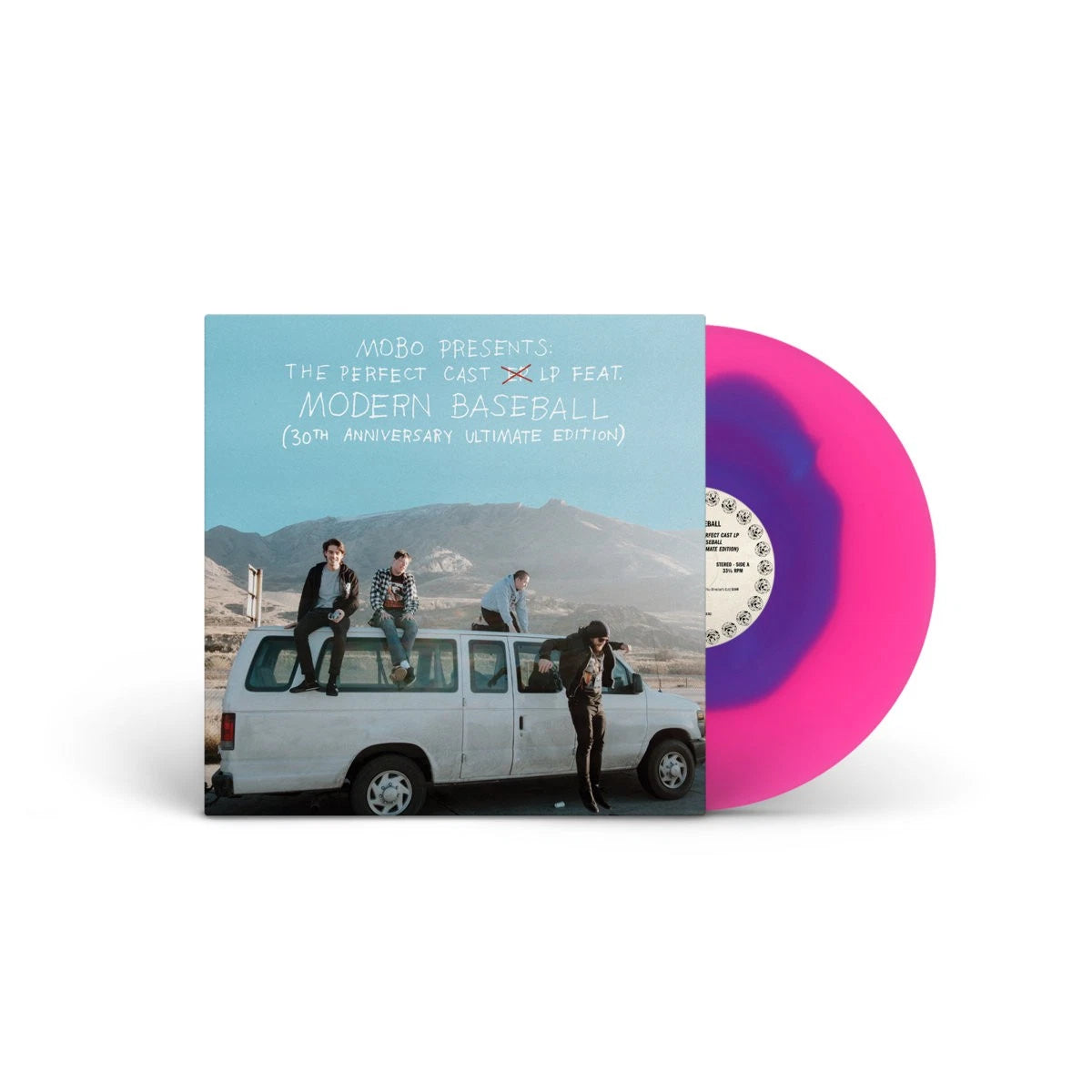 Modern Baseball - MOBO Presents: The Perfect Cast LP feat. Modern Baseball - LP (Pink/ Blue Vinyl)