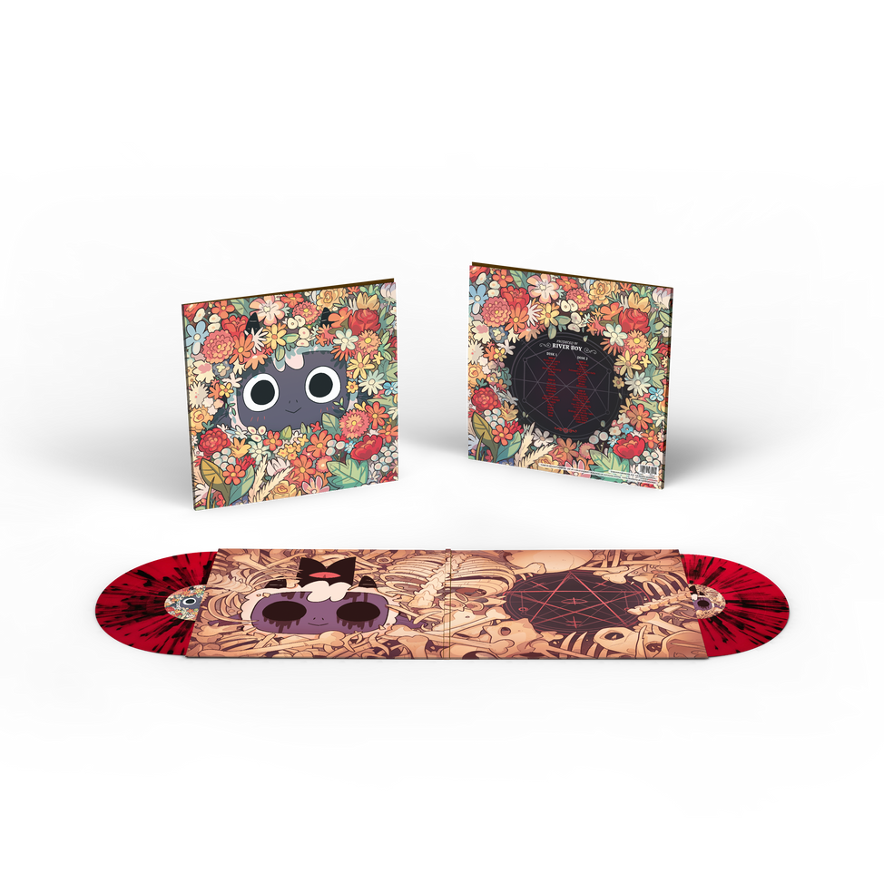 River Boy - Cult of the Lamb (Original Soundtrack) - 2LP (Red And Black Splatter Vinyl)