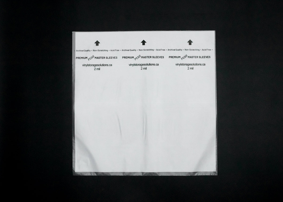 Vinyl Storage Solutions - 12" Inner Sleeves w/ Rice Paper - 2mil (25 pack)