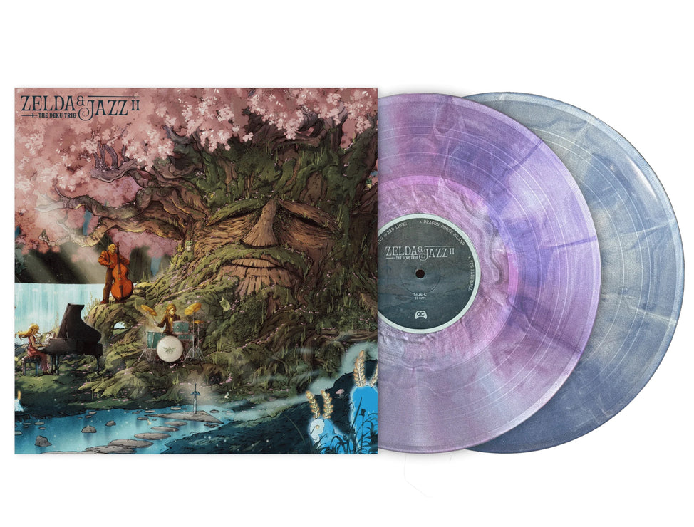The Deku Trio - Zelda & Jazz II - 2LP (Marble Pink & Blue Vinyl)